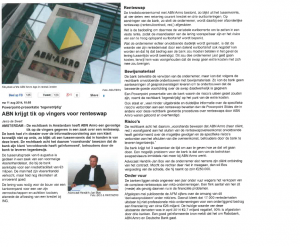 Telegraaf ABN AMRO